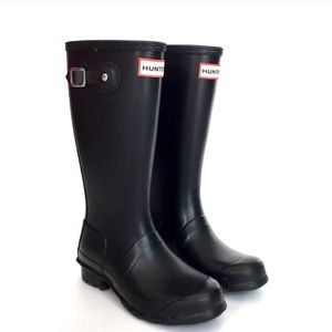 Hunter Boots Black Sz 3B/4G